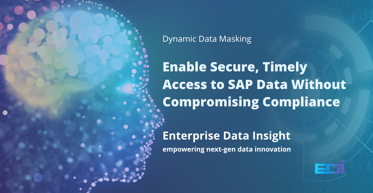 Dynamic Data Masking for SAP