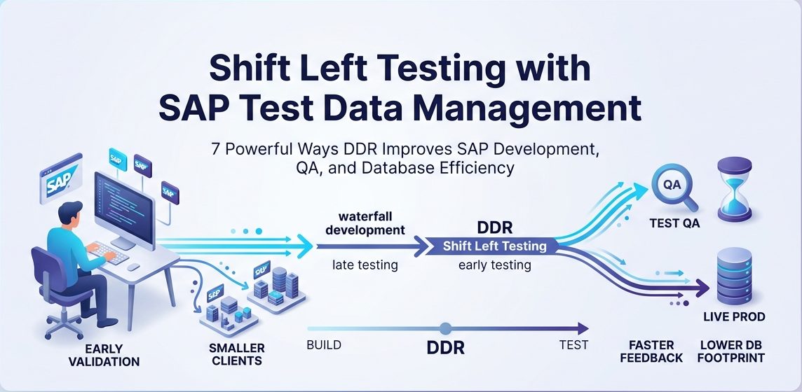 Shift Left Testing with SAP Test Data Management using DDR