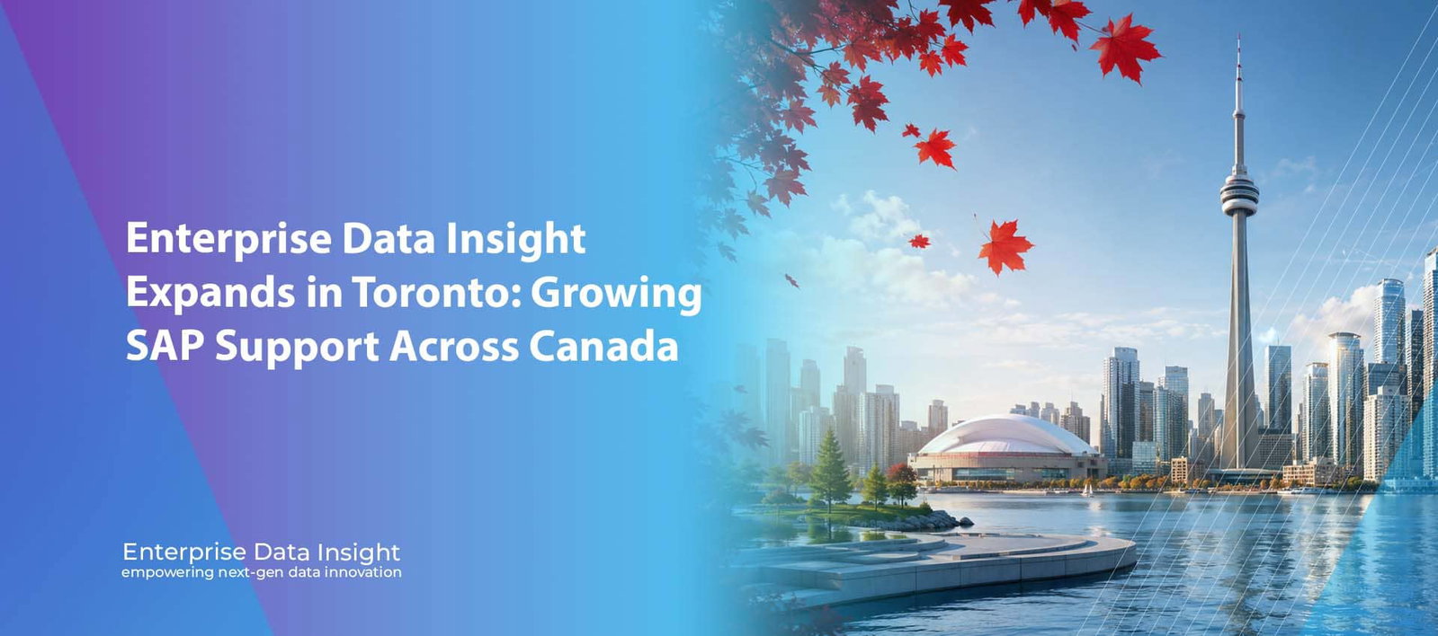 Enterprise Data Insight Expands in Toronto: Growing SAP Support Across Canada